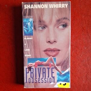 Private Obsession VHS Tape Rare 90s Retro